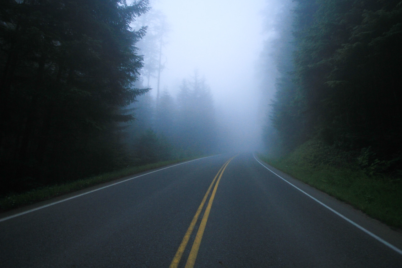 Lonely Road, Washington, USA